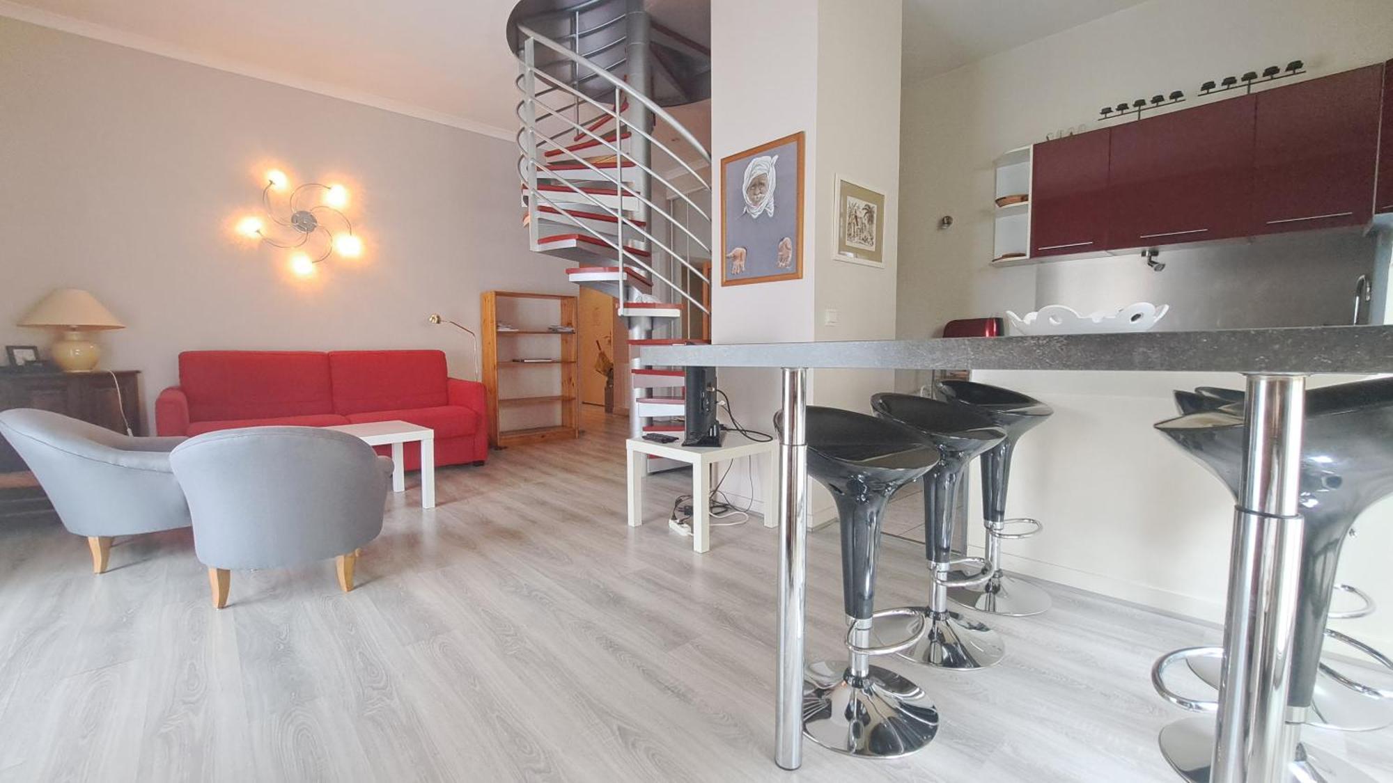 Ferienwohnung Duplex Quartier Cathedrale Parking Prive Tours Exterior foto